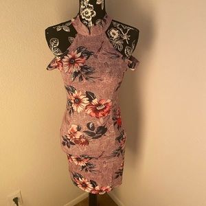 Short sexy flower dress 💜❤️‍🔥🌺